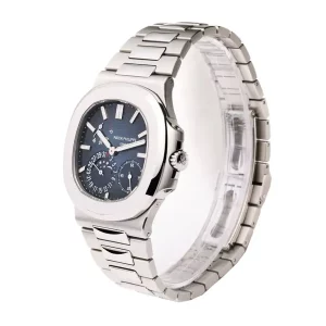 1 patek philippe nautilus 5712 blue dial stainless steel watch