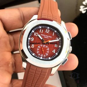 2-Patek Philippe Aquanaut Chronograph Steel 5968A001 With Brown Dial