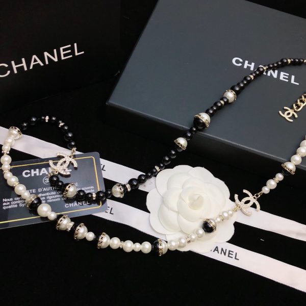 2 beige chanel necklace 2799 1