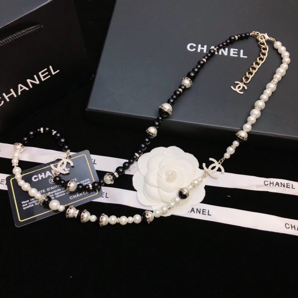 4 beige chanel necklace 2799 1