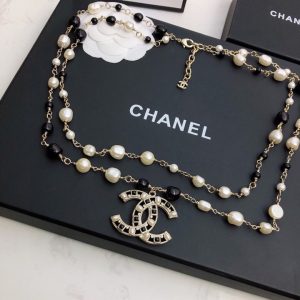 chanel steel necklace 2799 5