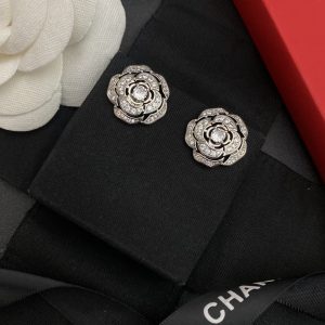 3 chanel Camelia earrings 2799 3