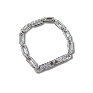 5 bracelets chain silver for women 2799