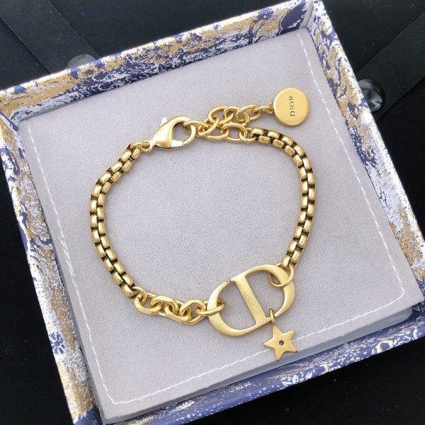 13 cd navy bracelet gold tone for women 2799