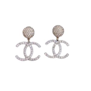 4 luxury sphere earrings silver tone for women 2799
