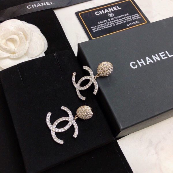 8 luxury sphere earrings silver tone for women 2799