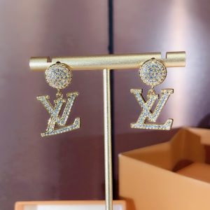 13 lv iconic twinkle earrings gold tone for women 2799