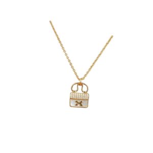 4 amulettes constance necklace gold tone for women 2799