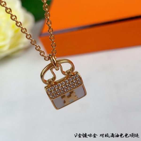 7 amulettes constance necklace gold tone for women 2799