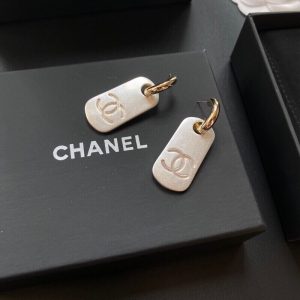 9 dangling big tag earrings gold tone for women 2799