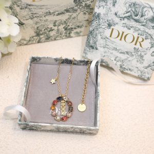 colorful twinkle stones pendant necklace gold tone for women 2799