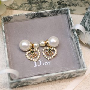 5 tribales heart earrings gold tone for women 2799