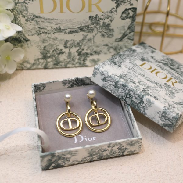 8 metal cd circle earrings gold tone for women 2799