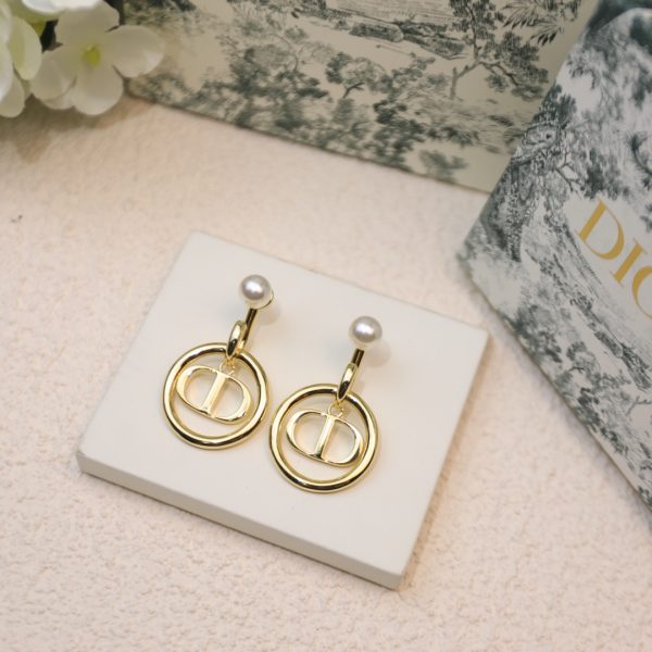 11 metal cd circle earrings gold tone for women 2799