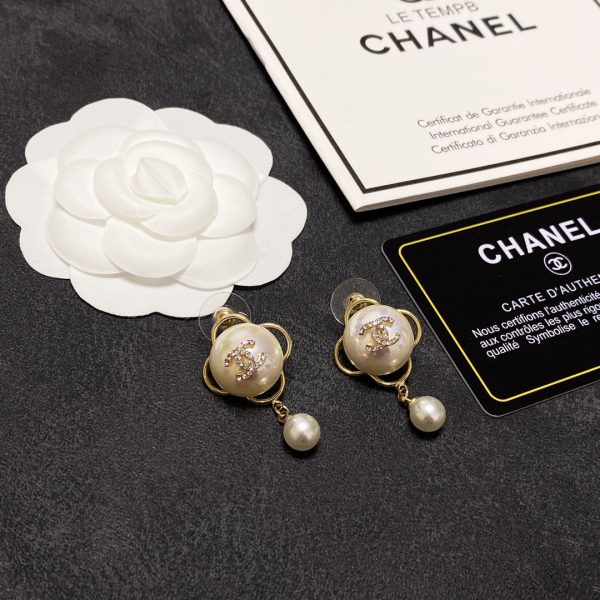 pearl studded earrings white for women 2799