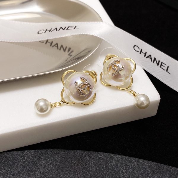 5 pearl studded earrings white for women 2799