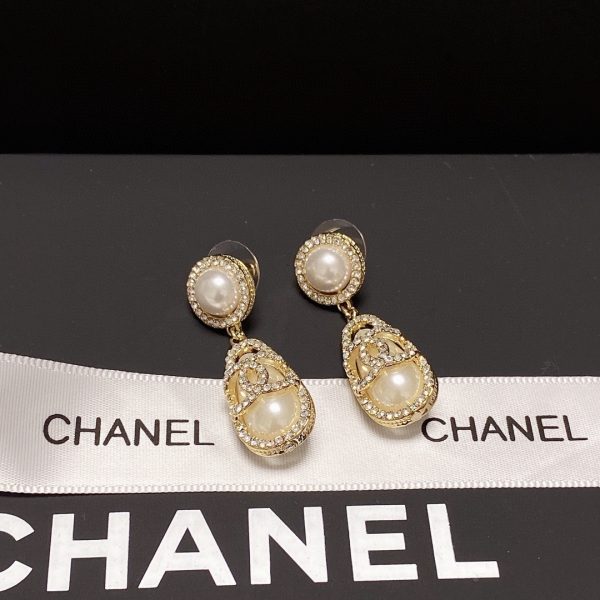 14 teardrop pearl earrings gold for women 2799