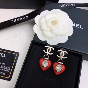 13 flower copper earrings red for women 2799