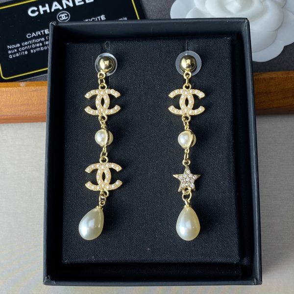 6 large asymmetrical earrings gold for women 2799