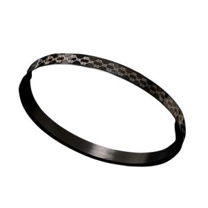 11 double g bracelet black for women 2799