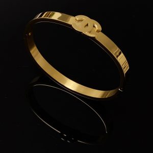 2 cc strap bracelet gold for women 2799