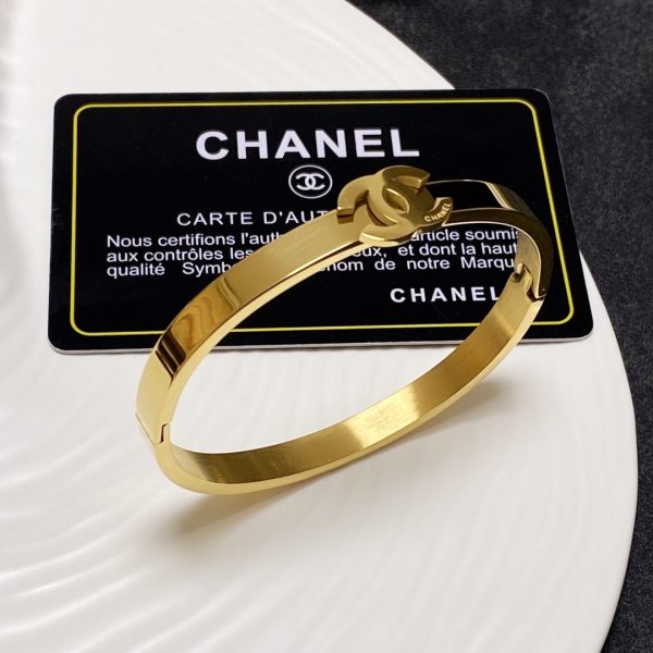3 cc strap bracelet gold for women 2799