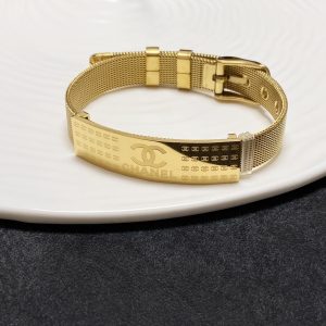 strap reflexions bracelet gold for women 2799