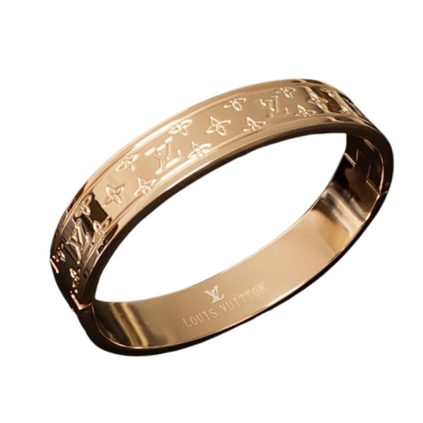 4 pattern bracelet gold for women 2799