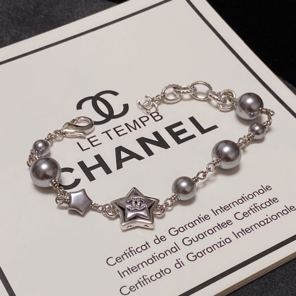 6 fivepointed star bracelet silver for women 2799
