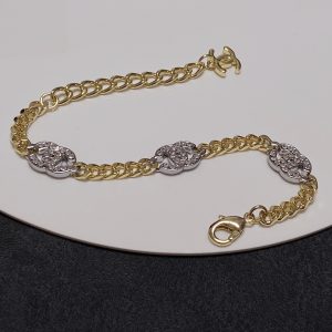 8 double c bracelet gold for women 2799