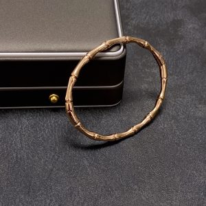 2 bamboo bracelet gold for women 2799
