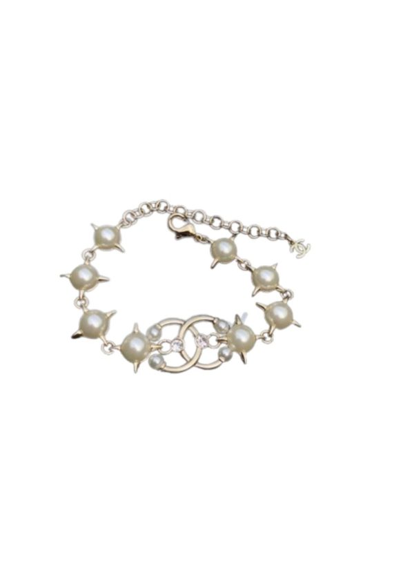11 pearl and star bracelet gold tone for women 2799