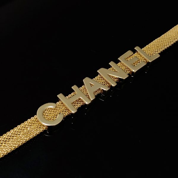 2 letter necklace gold for women 2799