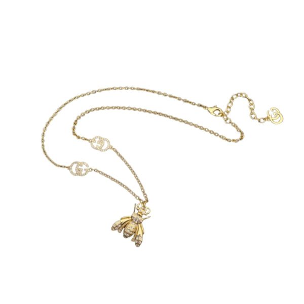 11 bee necklace gold for women 2799