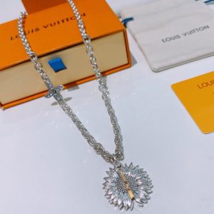 6 star necklace silver for women 2799