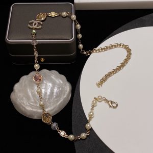 7 crystal necklace gold for women 2799