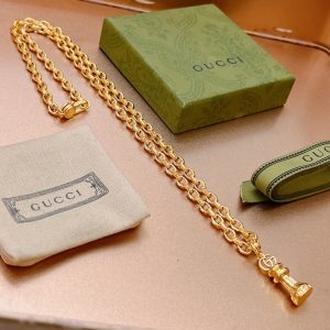 15 double g necklace gold for women 2799