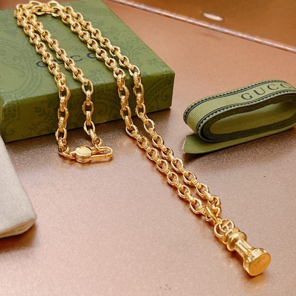 28 double g necklace gold for women 2799