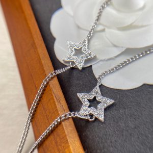 15 star necklace silver for women 2799