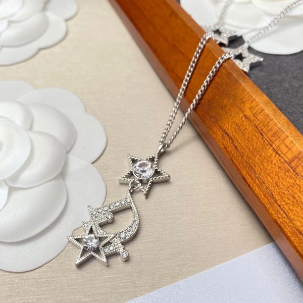 26 star necklace silver for women 2799