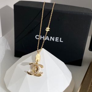 10 double c necklace gold for women 2799