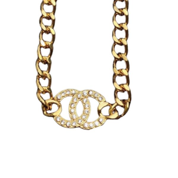 27 double c necklace gold for women 2799