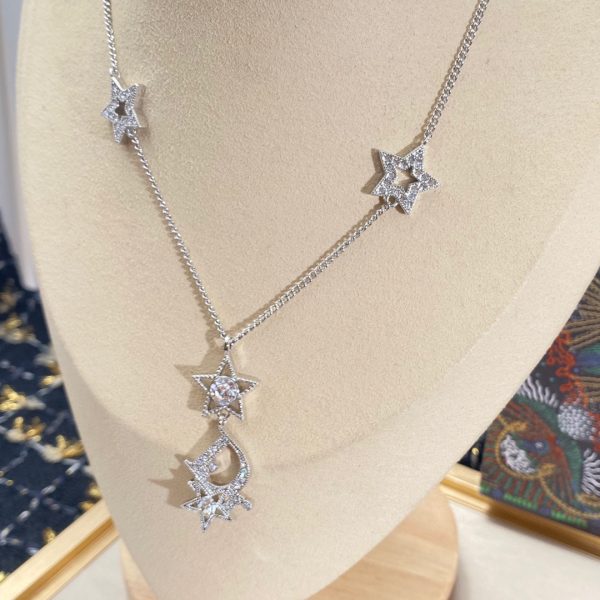 22 star necklace silver for women 2799 1