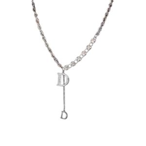 17 letter necklace silver for women 2799
