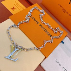 30 letter necklace silver for women 2799