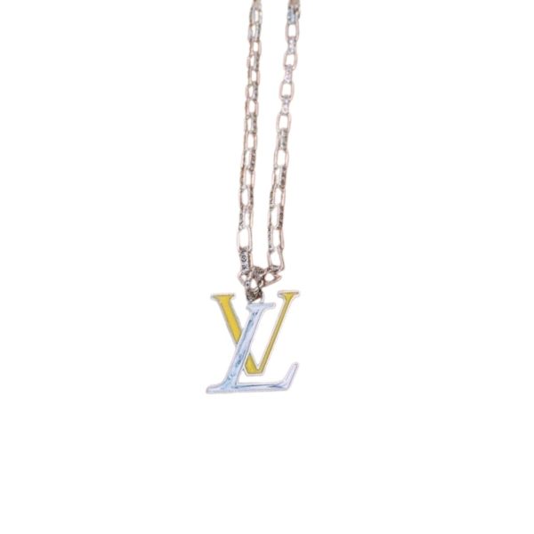41 letter necklace silver for women 2799