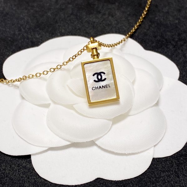 26 perfume bottle necklace gold for women 2799