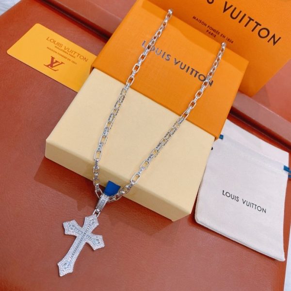 cross necklace silver for women 2799
