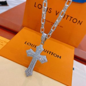 7 cross necklace silver for women 2799