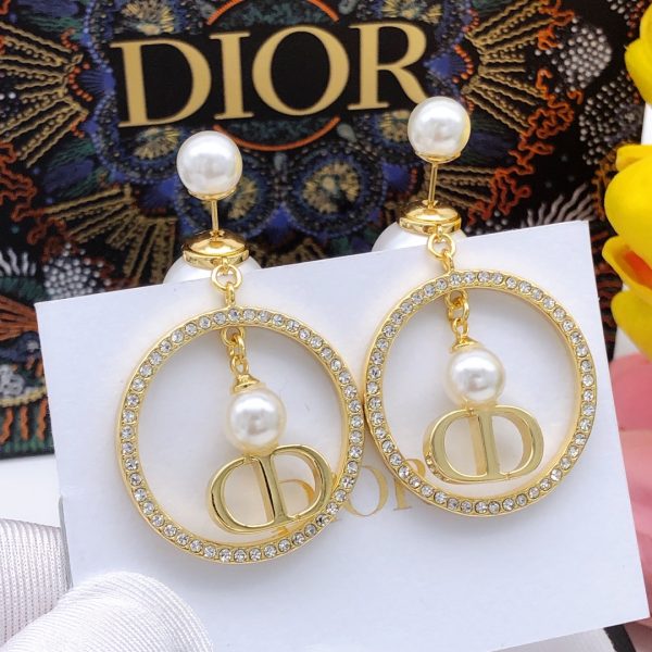 2 pearl stud earrings gold for women 2799